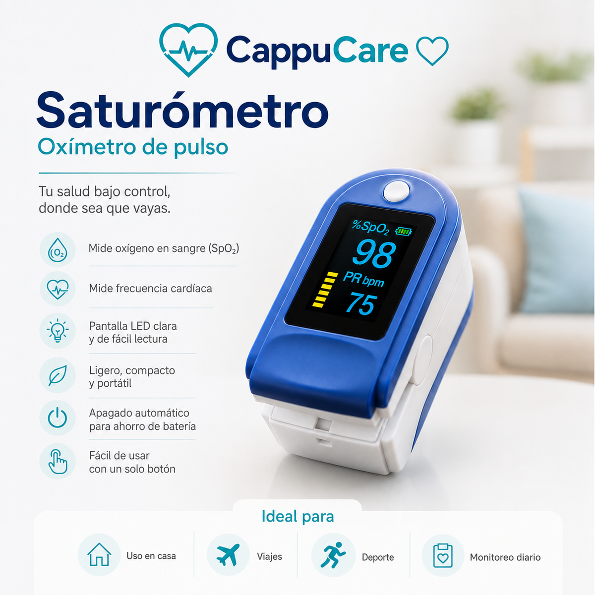 Saturómetro Adulto