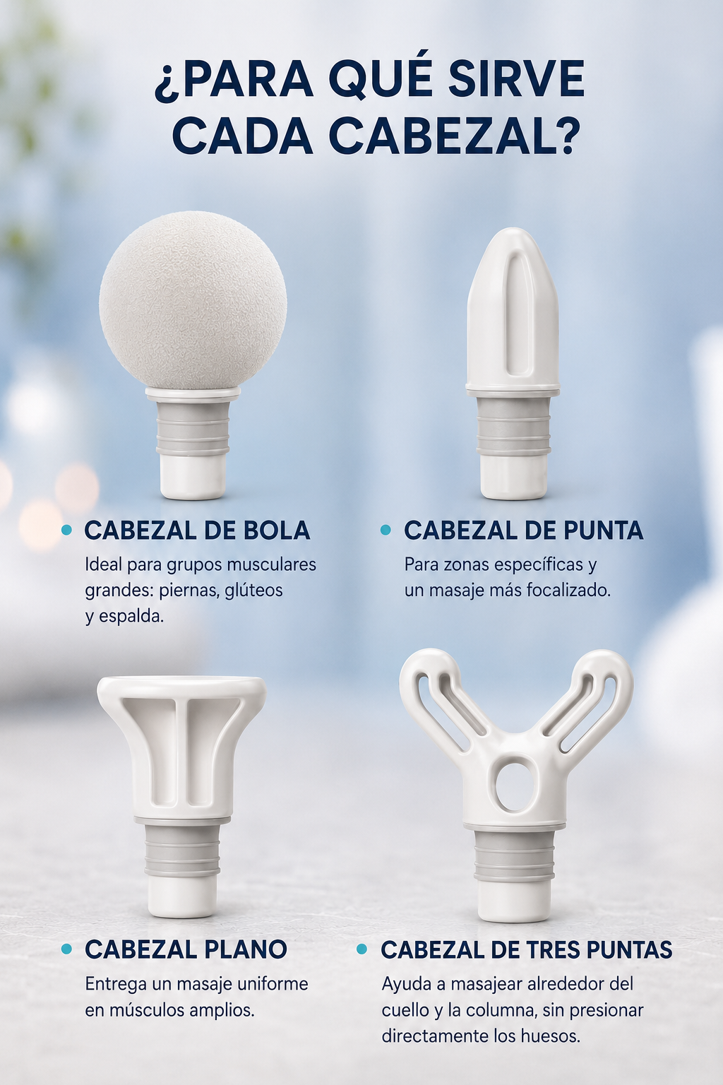 Pistola Masajeadora Recargable