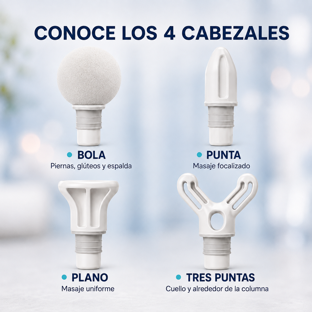 Pistola Masajeadora Recargable