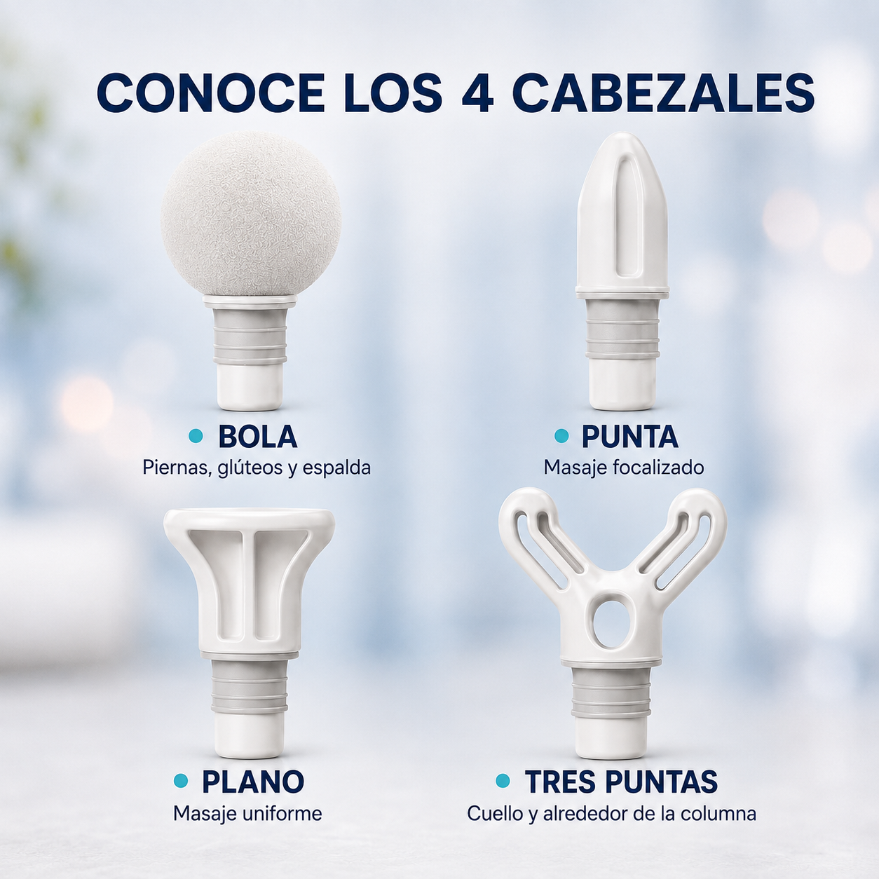 Pistola Masajeadora Recargable
