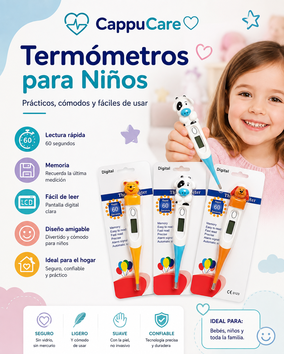 Termómetro Digital Infantil