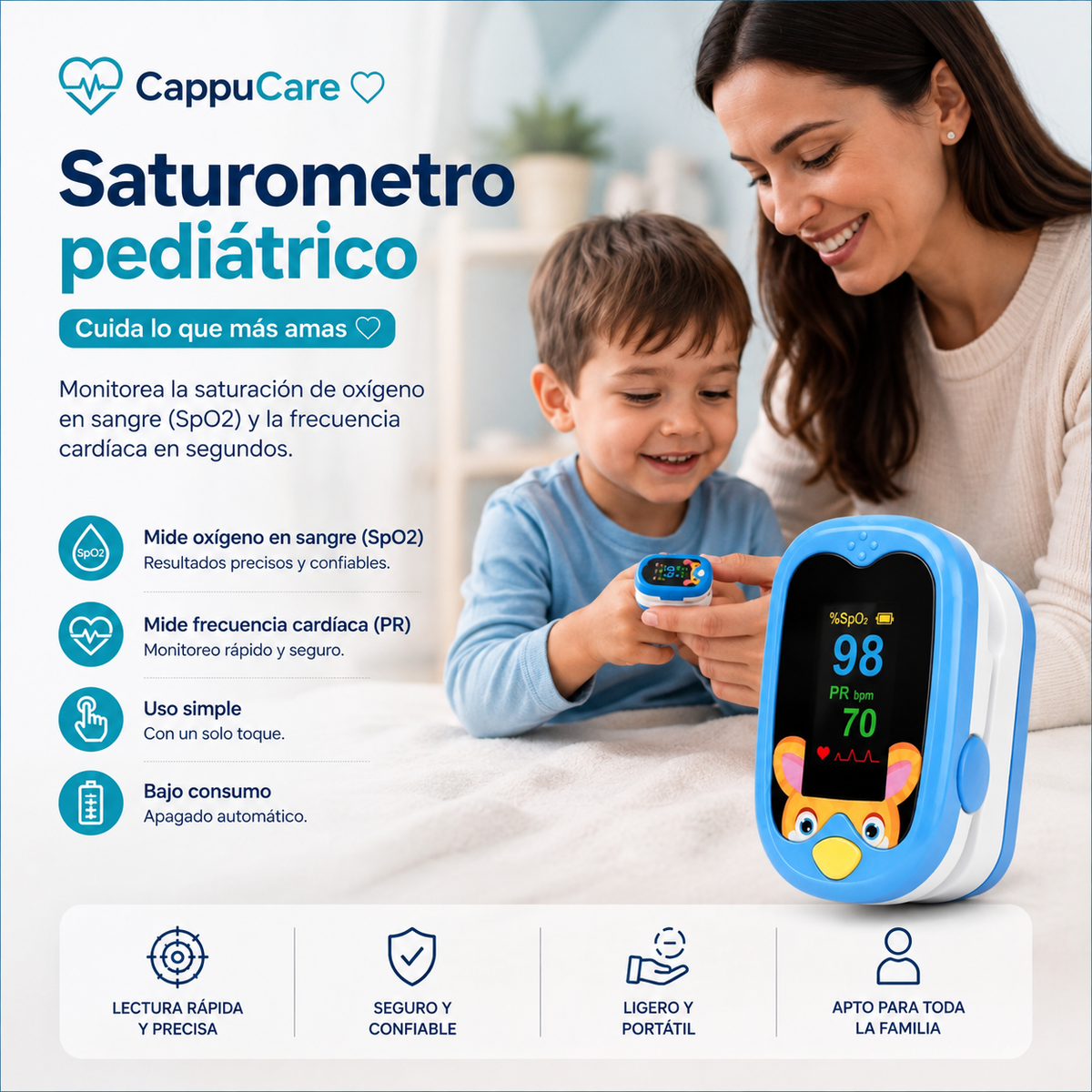 Saturómetro Pediátrico
