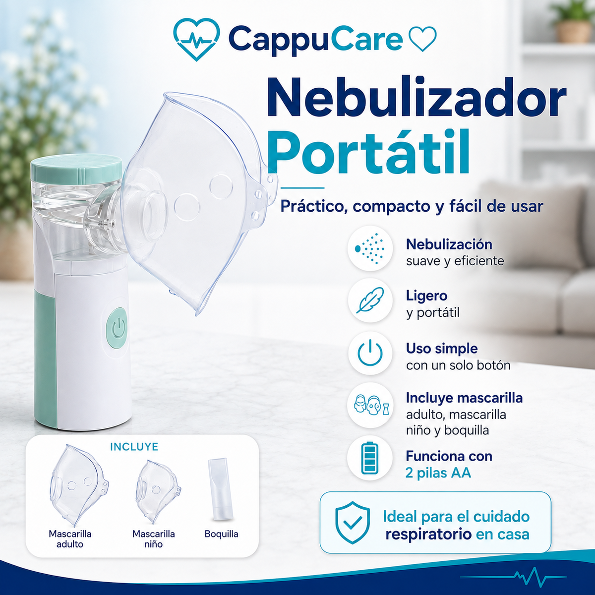 Nebulizador Portátil