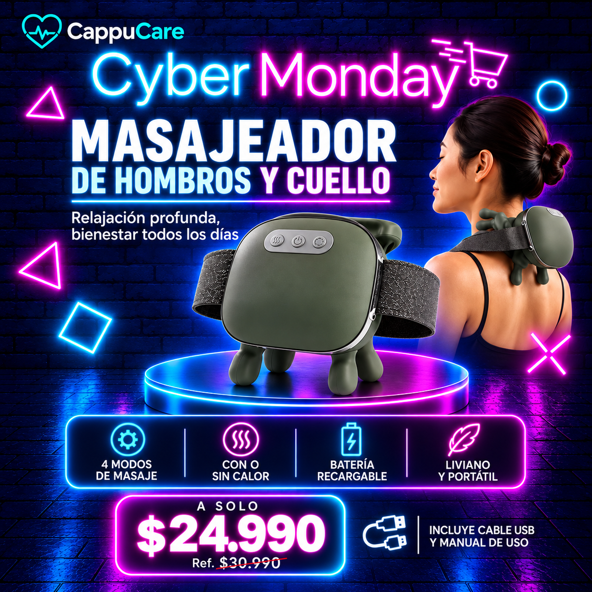 Masajeador deCuello