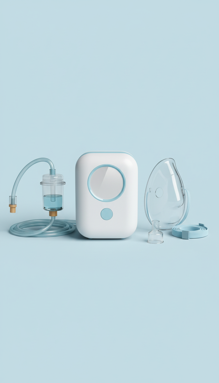Kit de nebulizador compacto para el hogar